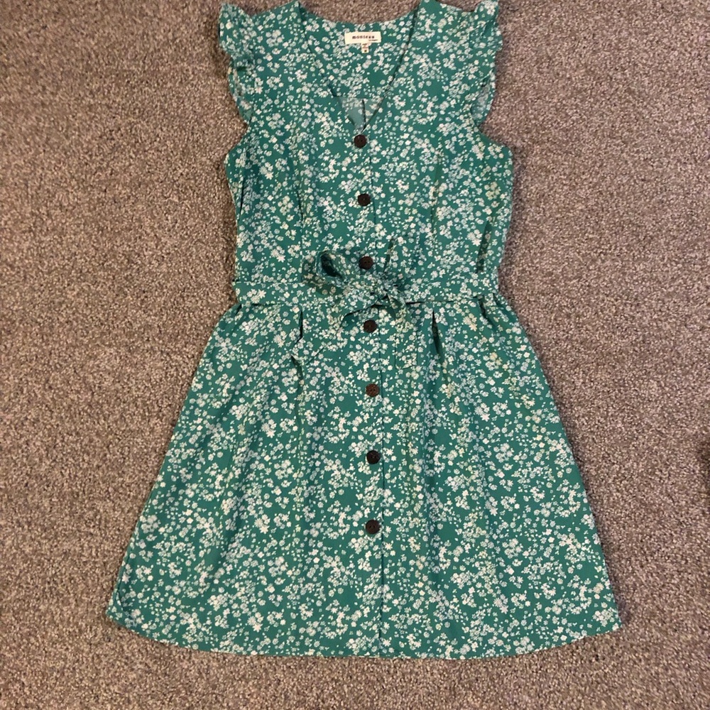 Monteau Floral Mini Dress